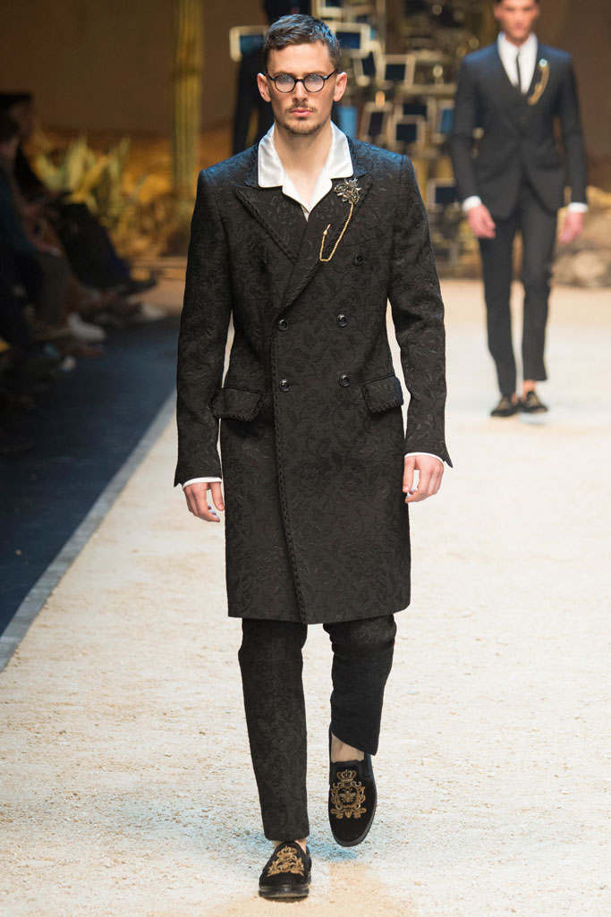 Dolce & Gabbana 2016秋冬男裝流行發布