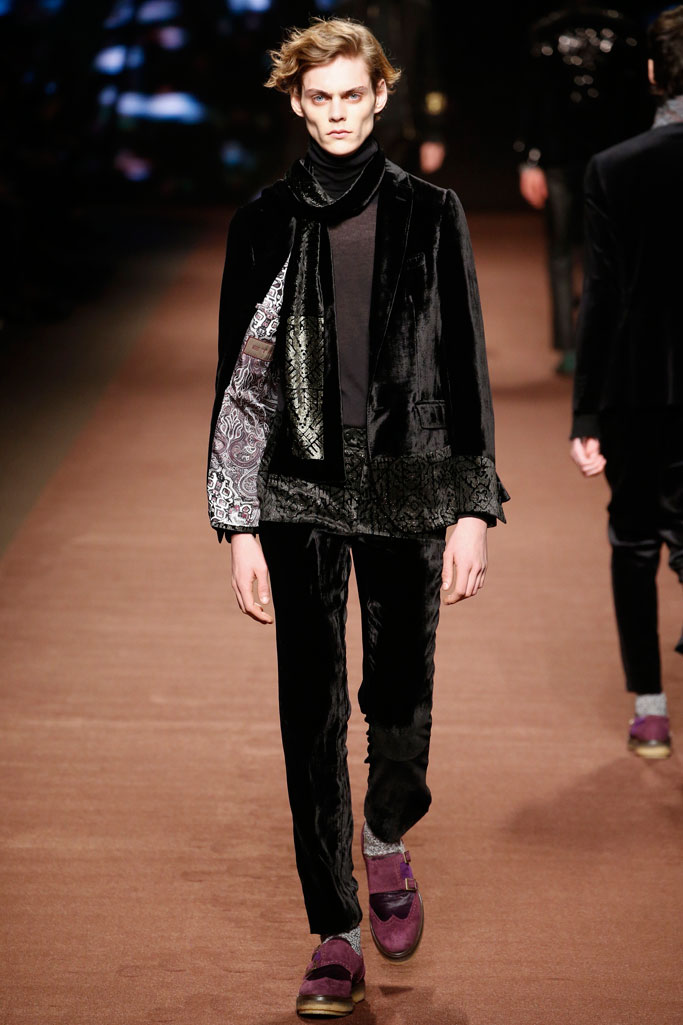 Etro 2016秋冬男裝流行發布