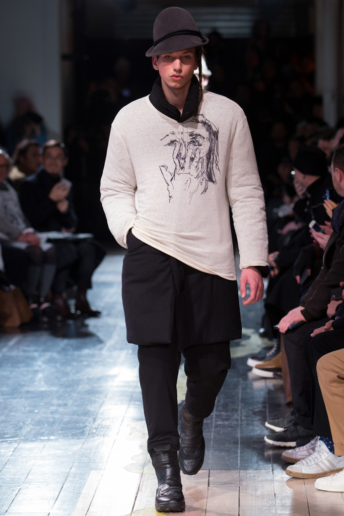 Yohji Yamamoto 2016秋冬男裝流行發(fā)布