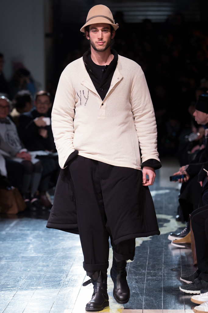 Yohji Yamamoto 2016秋冬男裝流行發(fā)布