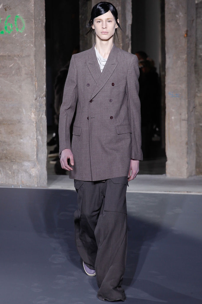 Rick Owens 2016秋冬男裝流行發(fā)布