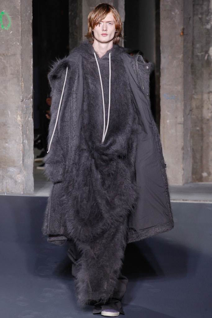 Rick Owens 2016秋冬男裝流行發(fā)布
