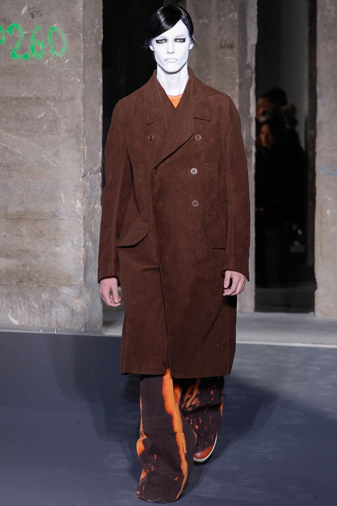 Rick Owens 2016秋冬男裝流行發(fā)布