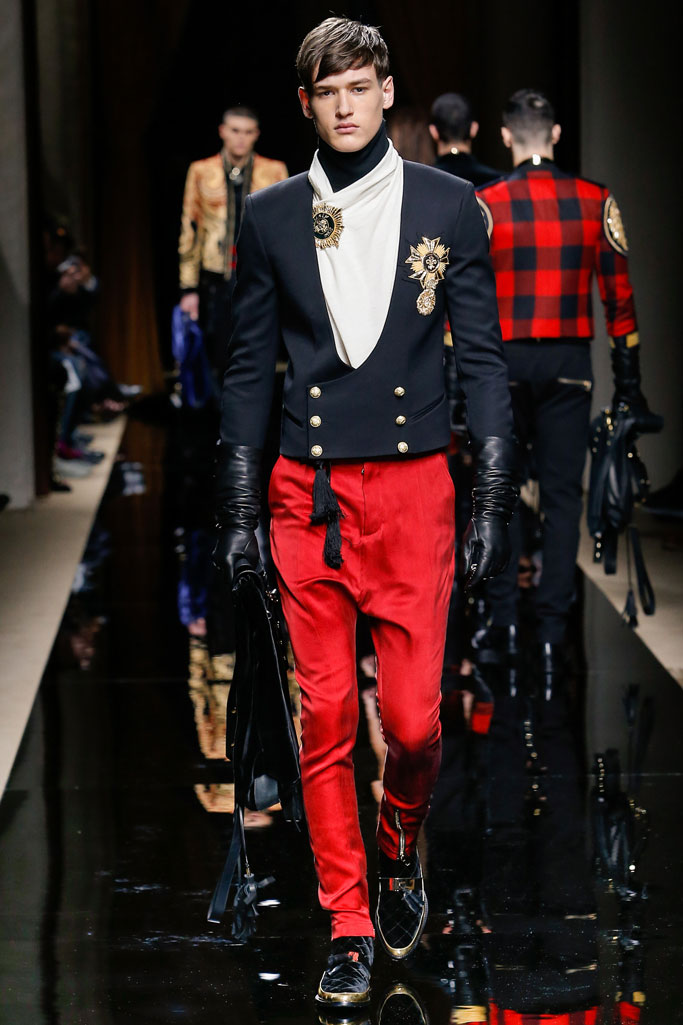 Balmain 2016秋冬男裝流行發布