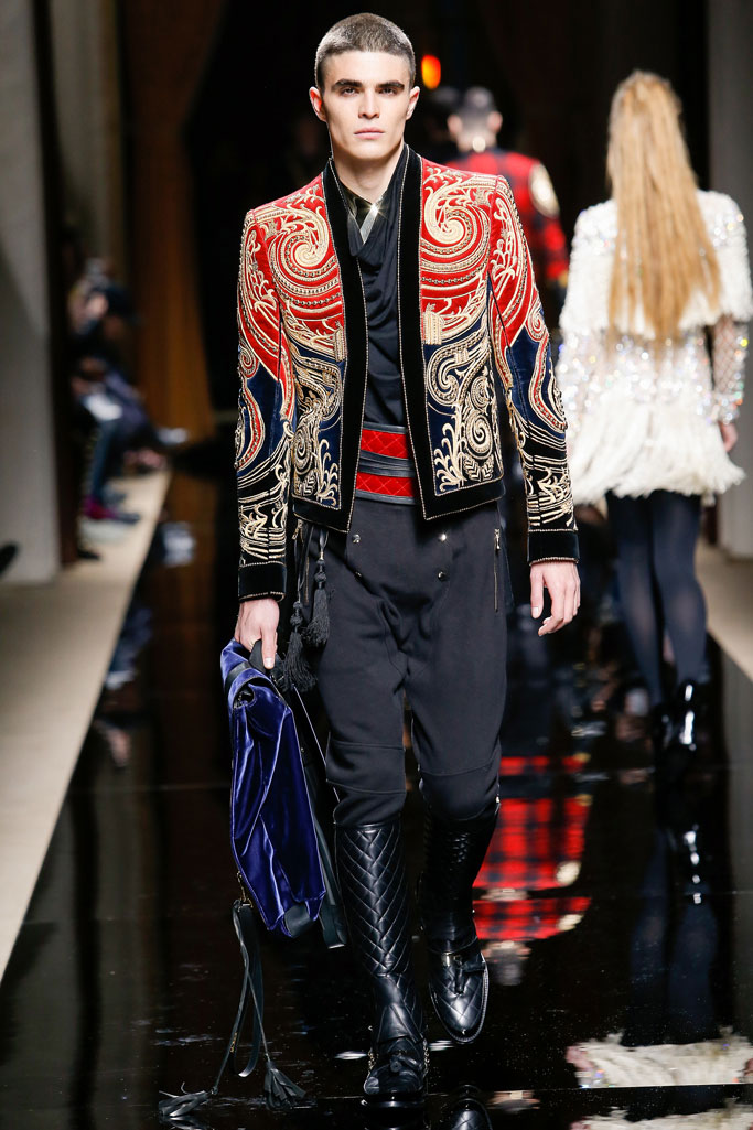 Balmain 2016秋冬男裝流行發布