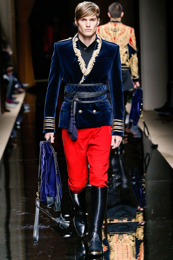 Balmain 2016秋冬男裝流行發布