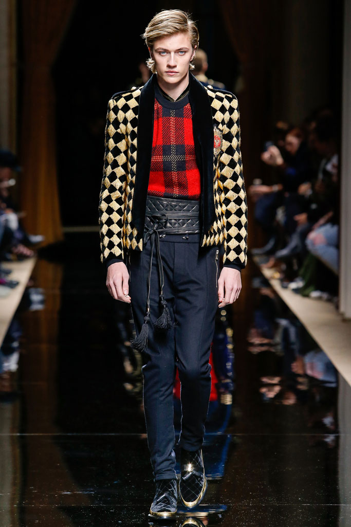 Balmain 2016秋冬男裝流行發布