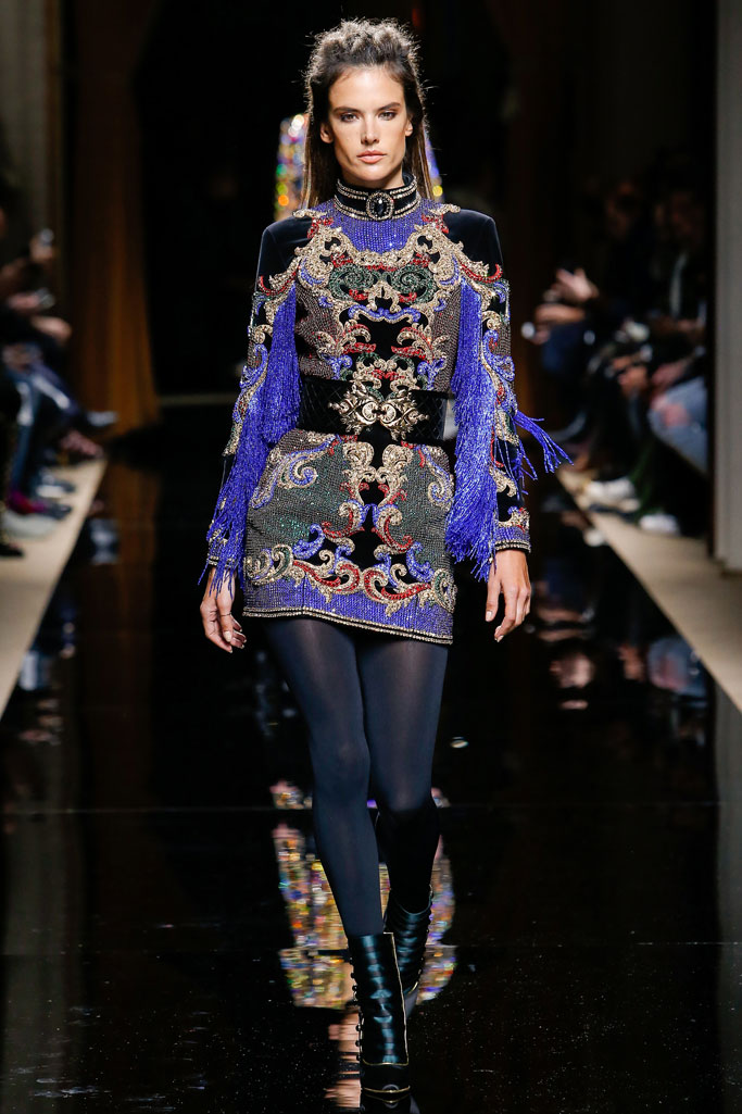 Balmain 2016秋冬男裝流行發(fā)布