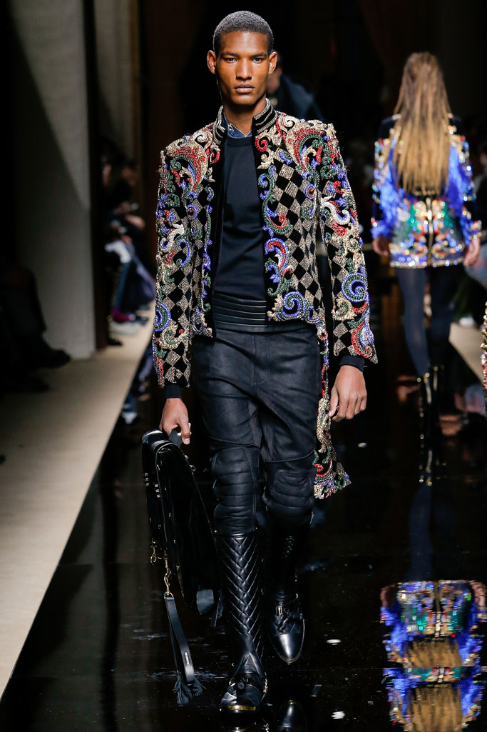 Balmain 2016秋冬男裝流行發(fā)布