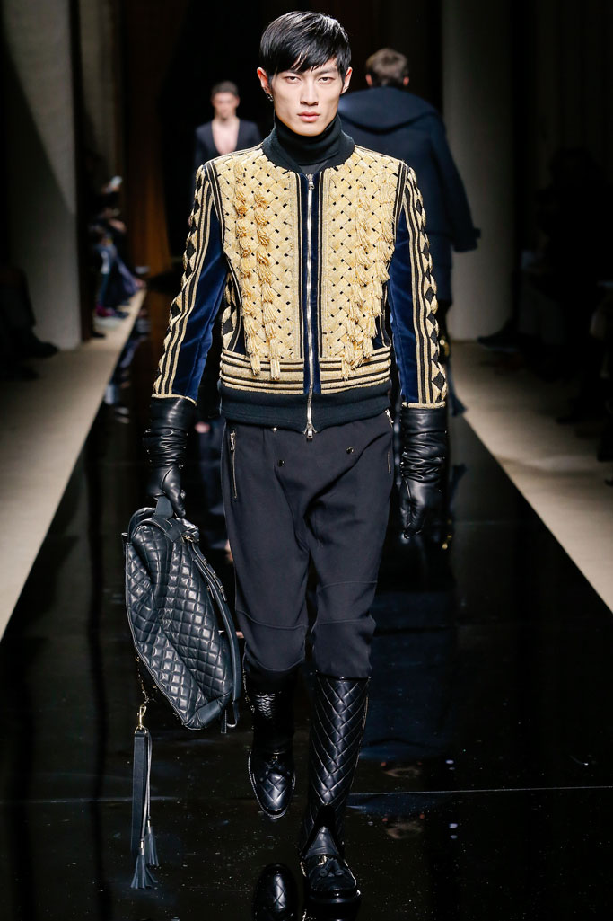 Balmain 2016秋冬男裝流行發布