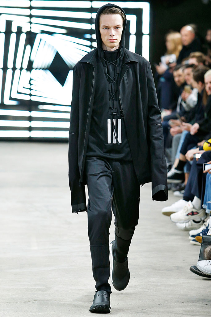 Y-3 2016秋冬男裝流行發(fā)布