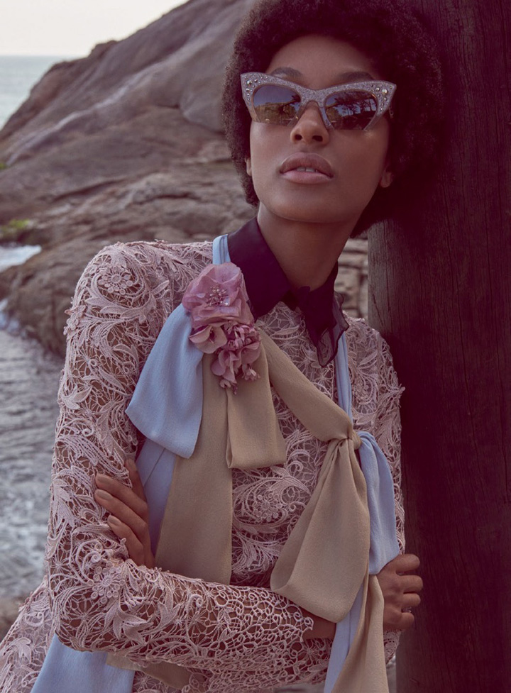 Jourdan Dunn《Vogue》巴西版2016年2月號