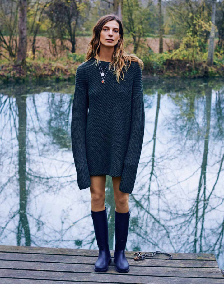 Daria Werbowy《Marie Clair》法國(guó)版2016年3月號(hào)