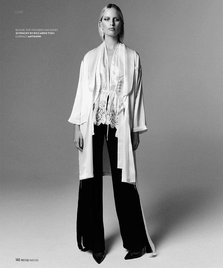 Karolina Kurkova《Prestige》雜志2016年3月號(hào)