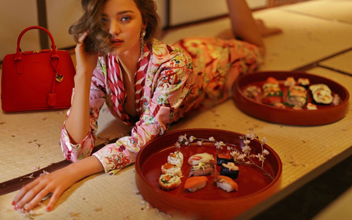 Miranda Kerr《Grazia》中國版2016年4月號(hào)