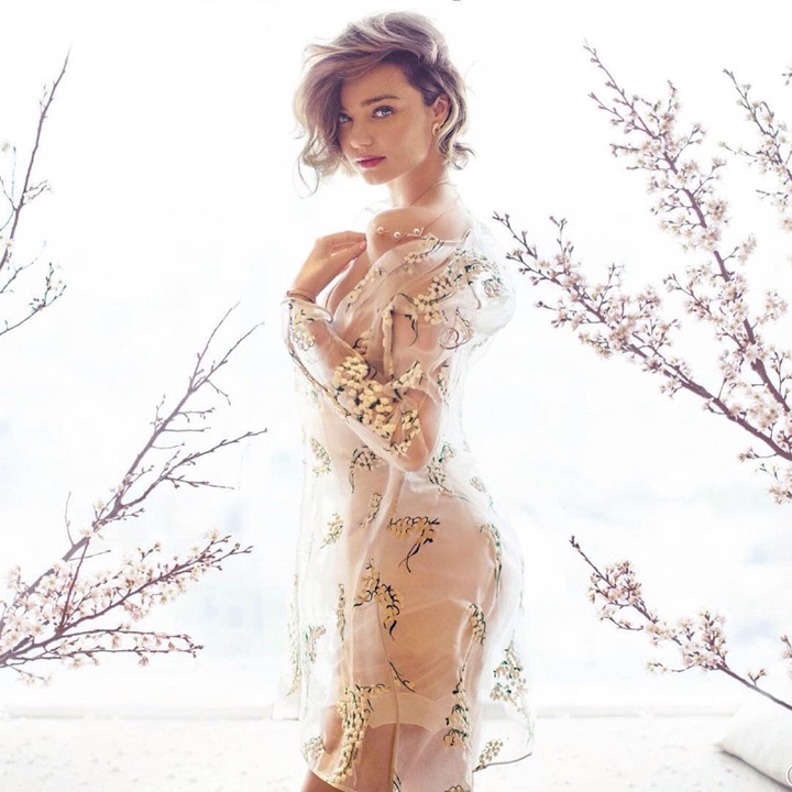 Miranda Kerr《Grazia》中國版2016年4月號(hào)
