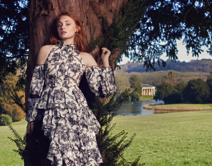 Sophie Turner《The Edit》雜志2016年4月號(hào)