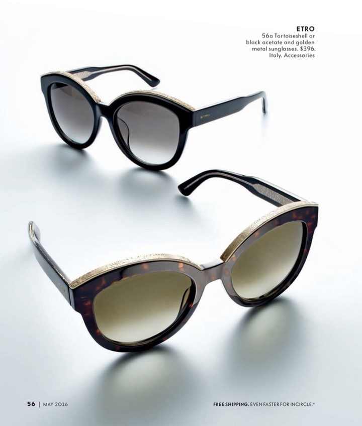 Neiman Marcus 2016太陽鏡產品圖冊