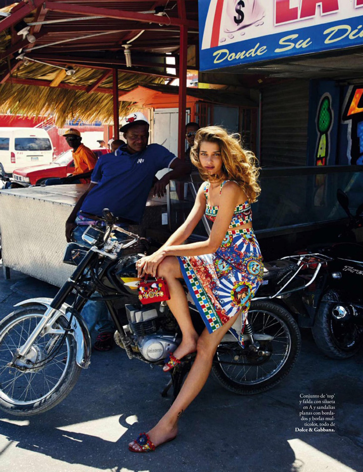 Ana Beatriz Barros《Elle》西班牙版2016年5月號(hào)