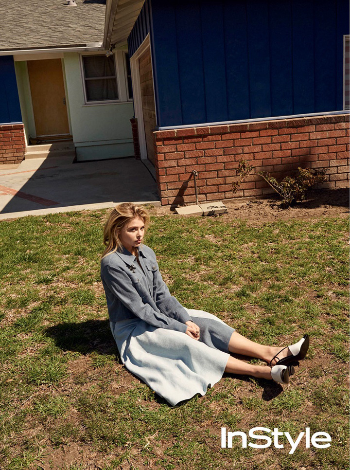 Chloe Grace Moretz《InStyle》英國(guó)版2016年6月號(hào)