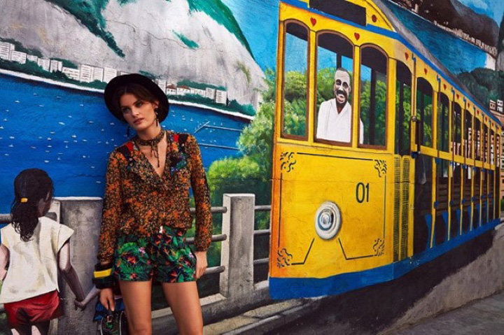 Isabeli Fontana《Madame Figaro》雜志2016年7月號