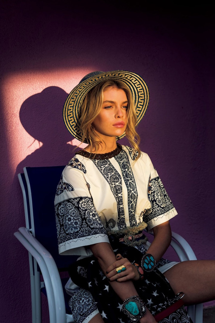 Stella Maxwell《Vogue》日本版2016年7月號(hào)