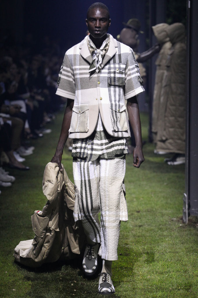 Moncler Gamme Bleu 2017春夏男裝流行發布