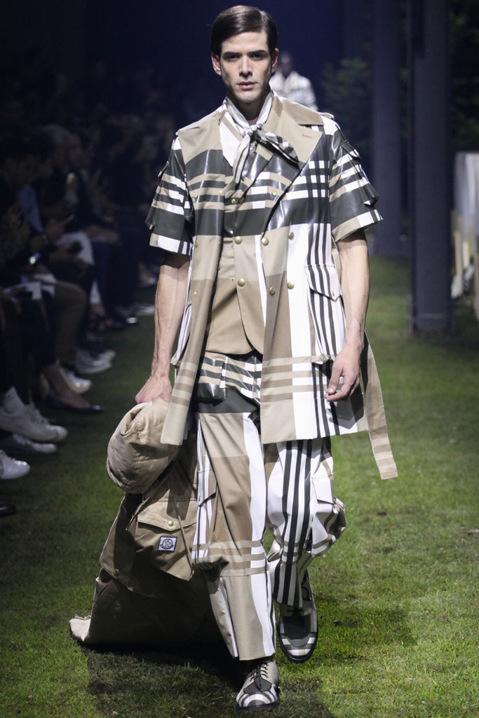Moncler Gamme Bleu 2017春夏男裝流行發布