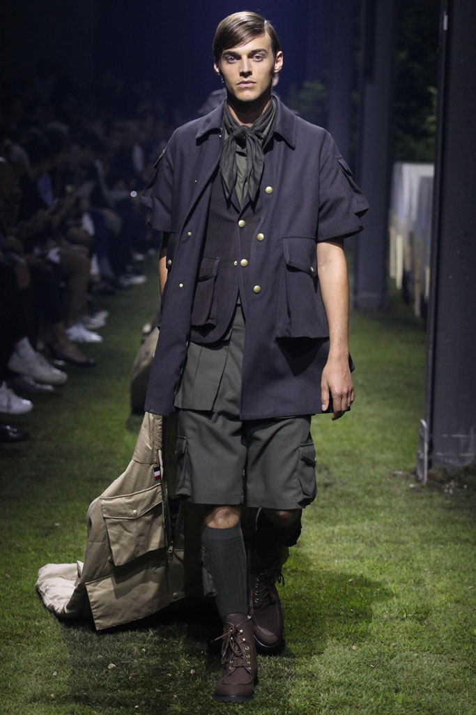 Moncler Gamme Bleu 2017春夏男裝流行發布