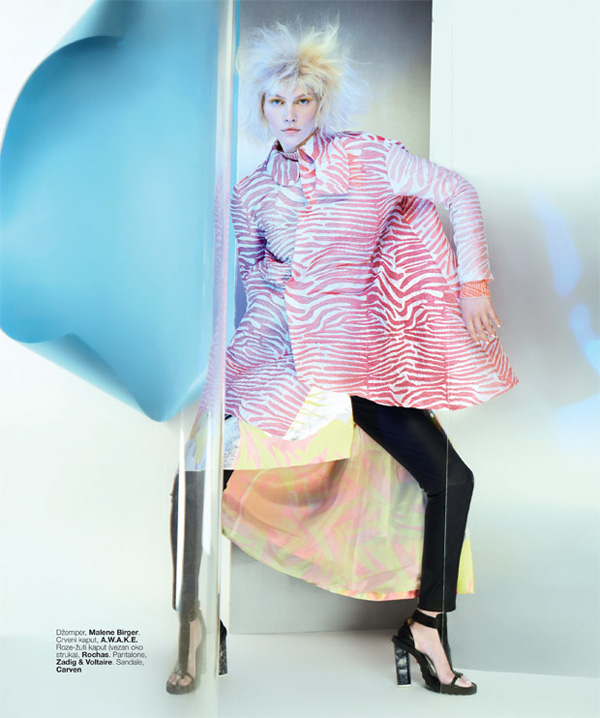 Aline Weber《Elle》塞爾維亞版2016年7月號