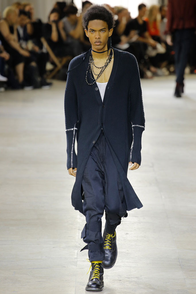 Ann Demeulemeester 2017春夏男裝流行發(fā)布