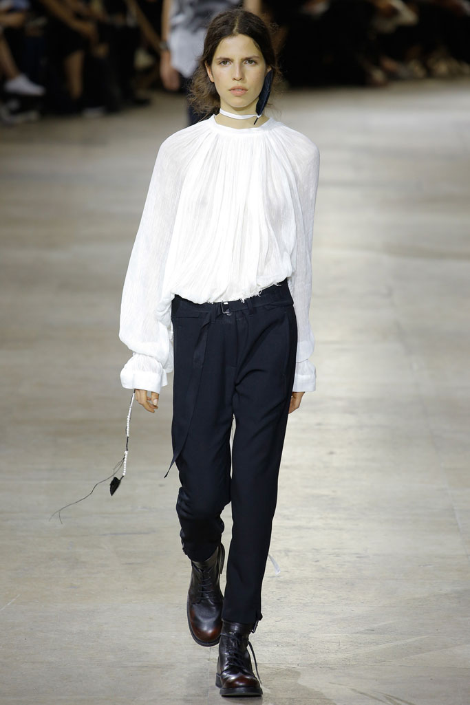 Ann Demeulemeester 2017春夏男裝流行發(fā)布