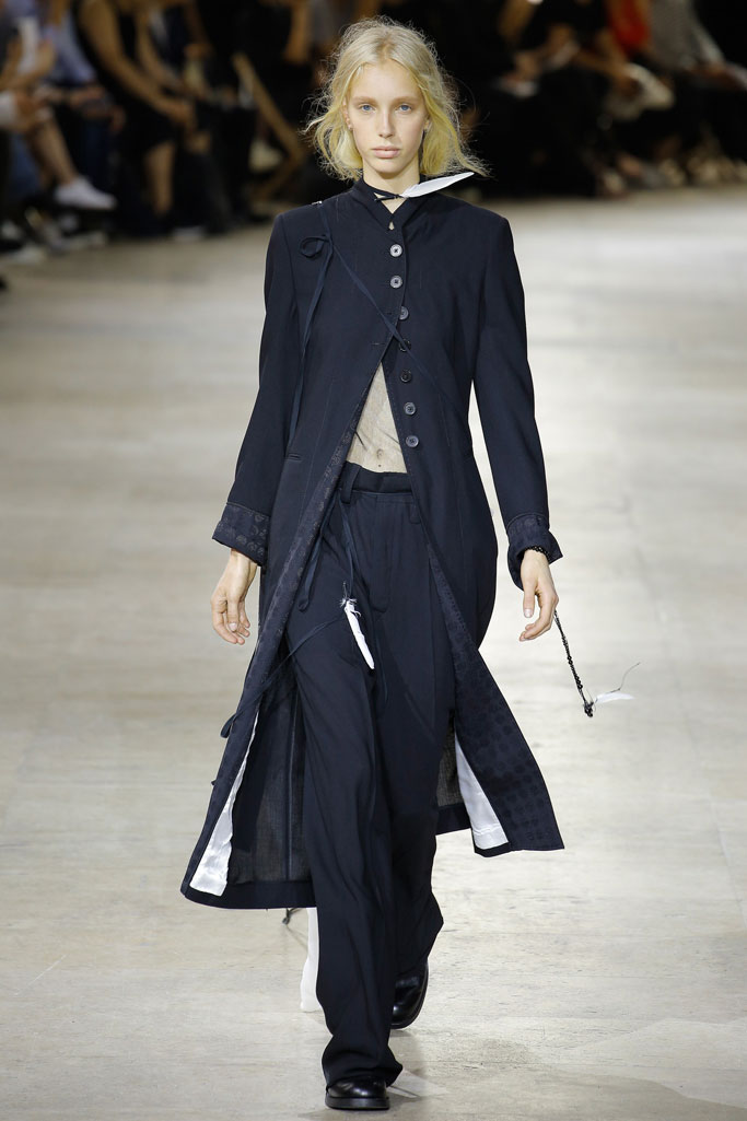 Ann Demeulemeester 2017春夏男裝流行發布