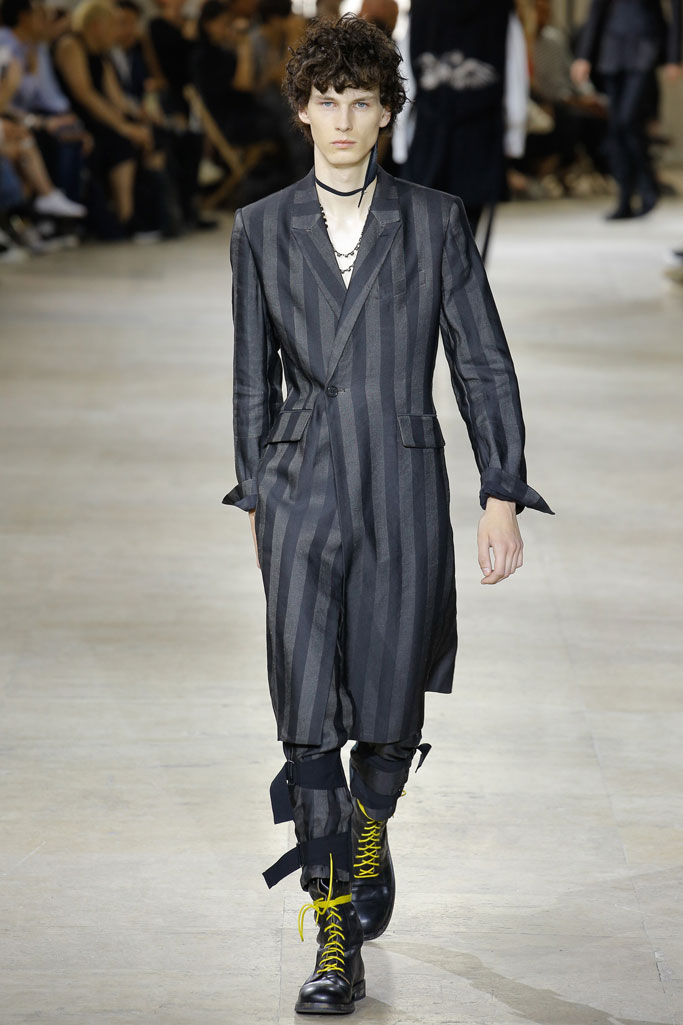 Ann Demeulemeester 2017春夏男裝流行發布
