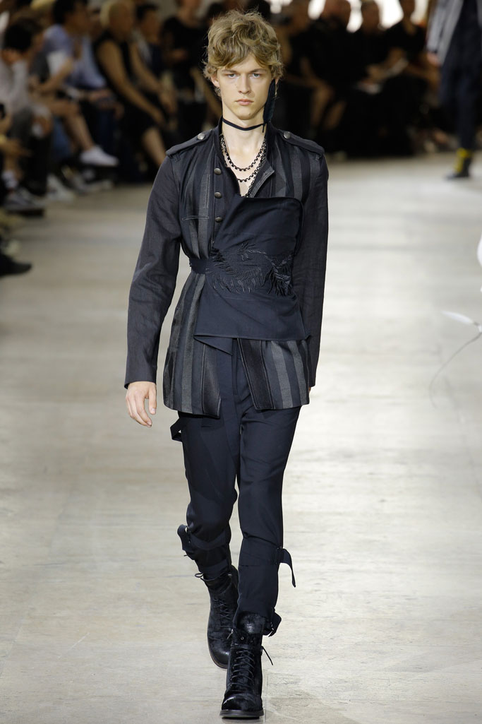 Ann Demeulemeester 2017春夏男裝流行發(fā)布