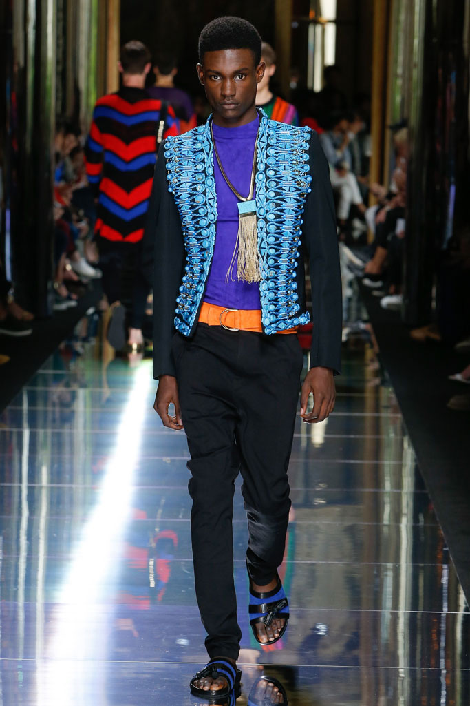 Balmain 2017春夏男裝流行發(fā)布