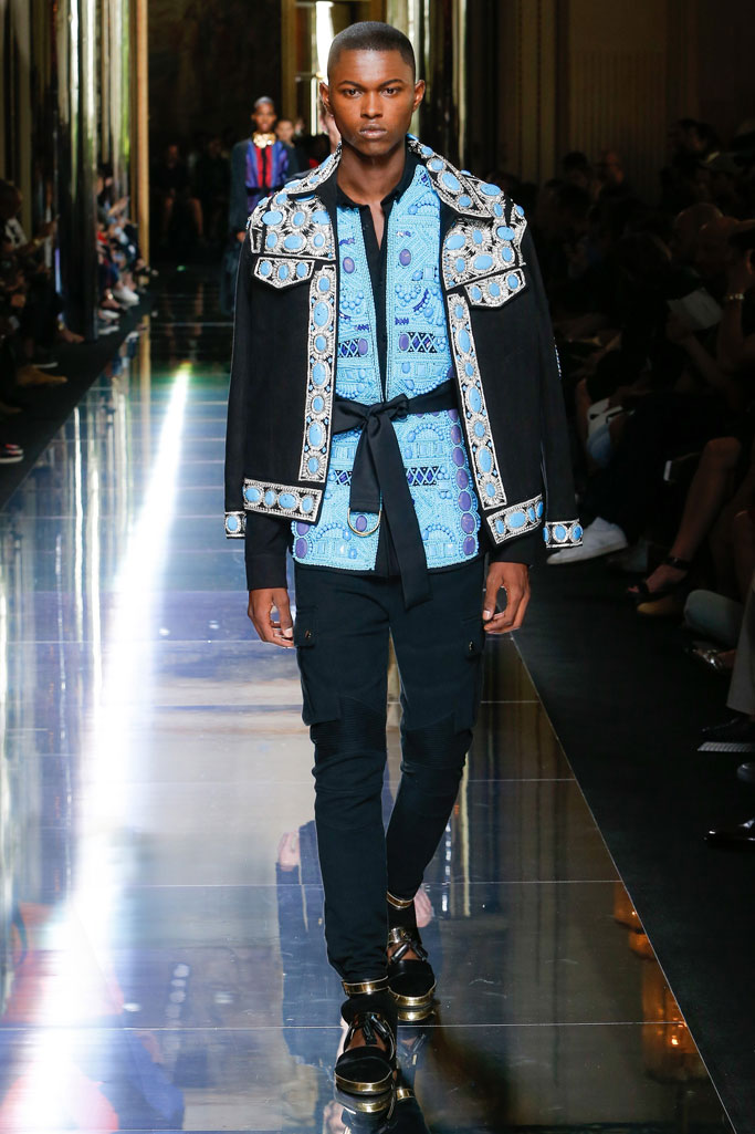 Balmain 2017春夏男裝流行發(fā)布
