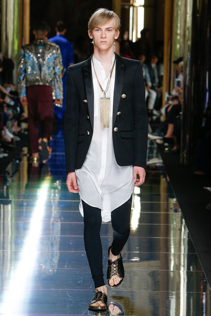 Balmain 2017春夏男裝流行發布