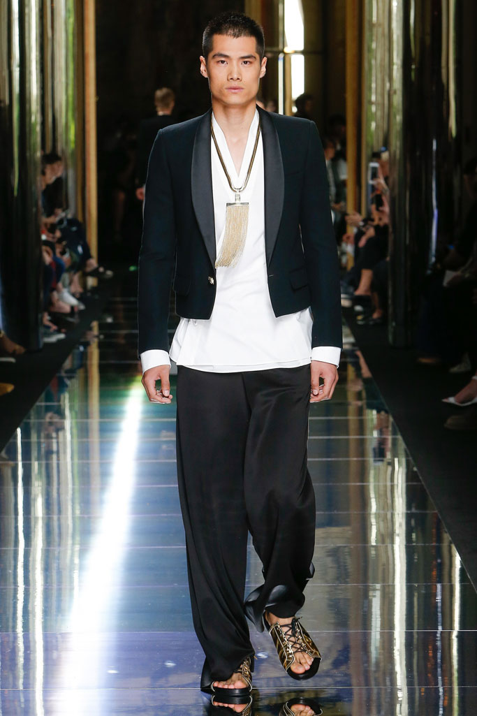 Balmain 2017春夏男裝流行發布