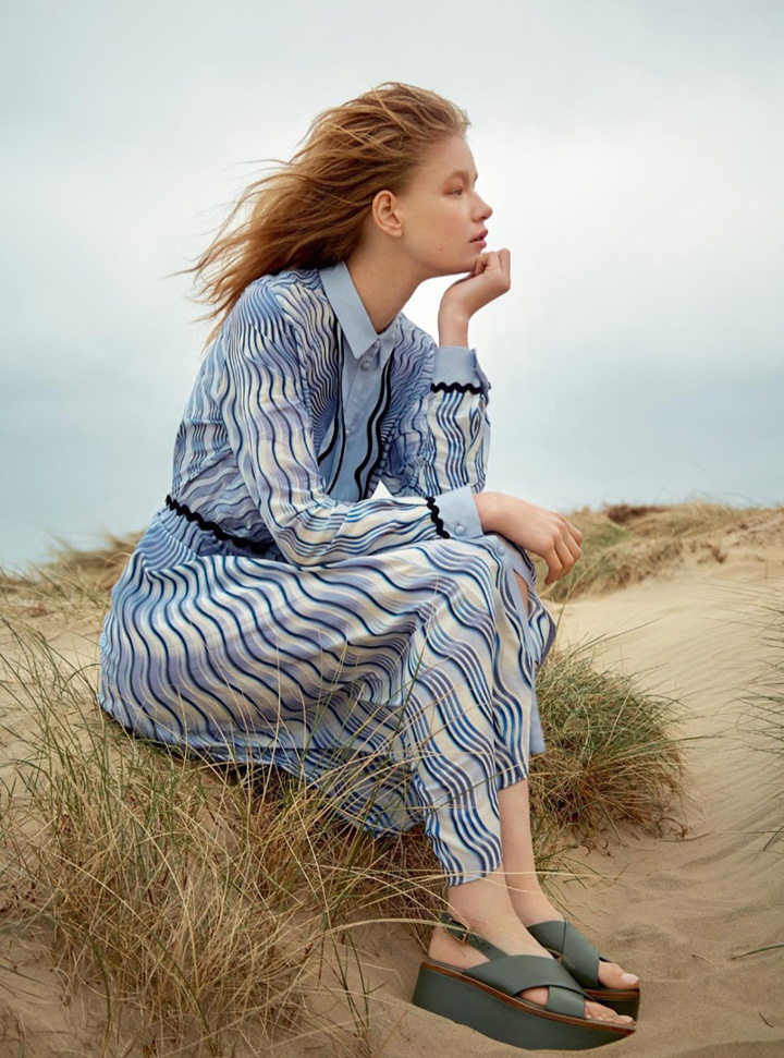 Hollie-May Saker《Harper's Bazaar》英國版2016年7月號