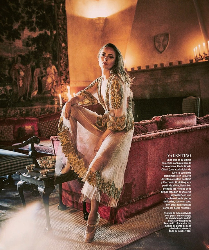 Karmen Pedaru《Harper's Bazaar》西班牙版2016年8月號