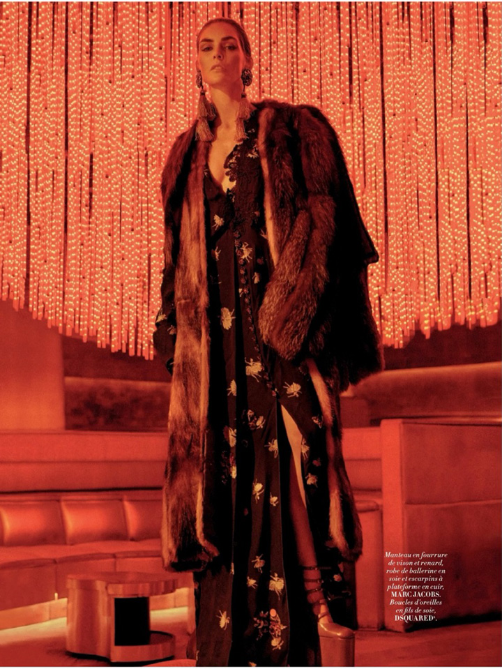 Hilary Rhoda《L'Officiel》法國版2016年8月號