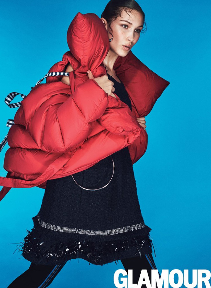 Bella Hadid《Glamour》美國版2016年9月號(hào)