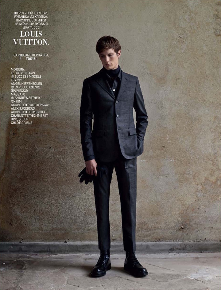 Felix Gesnouin《GQ》俄羅斯版2016年9月號