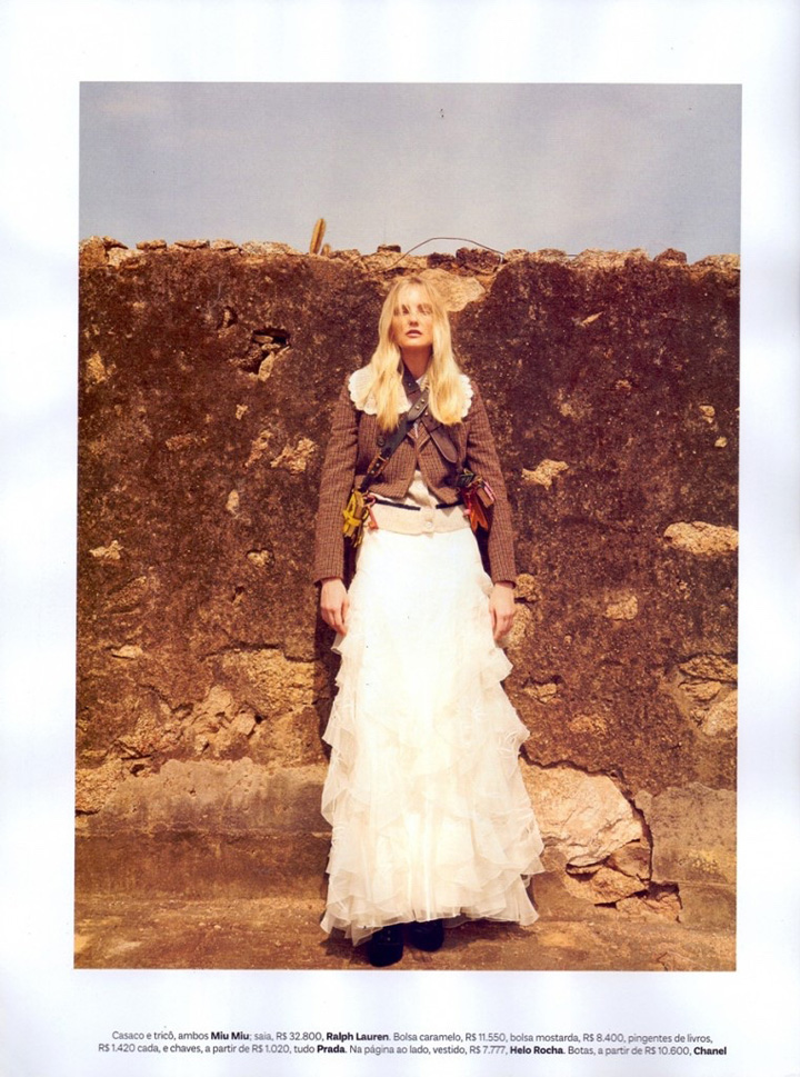 Caroline Trentini《Vogue》巴西版2016年9月號(hào)