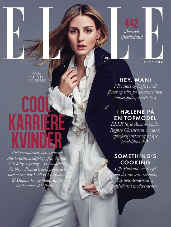 Olivia Palermo《Elle》丹麥版2016年9月號