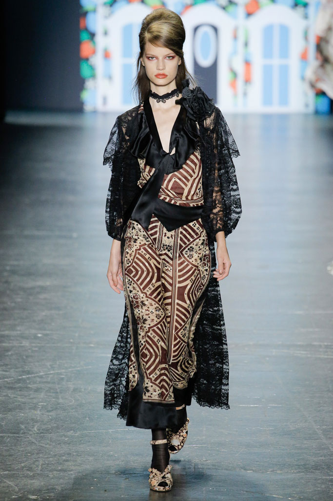 Anna Sui 2017春夏流行發布