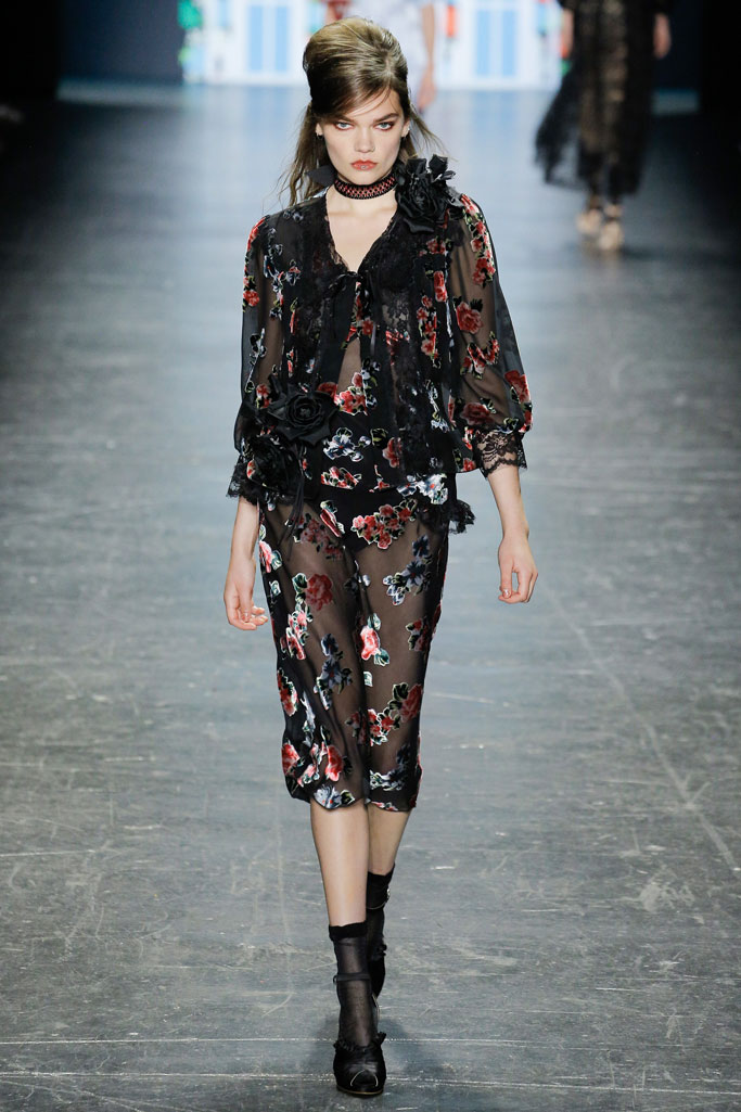 Anna Sui 2017春夏流行發布