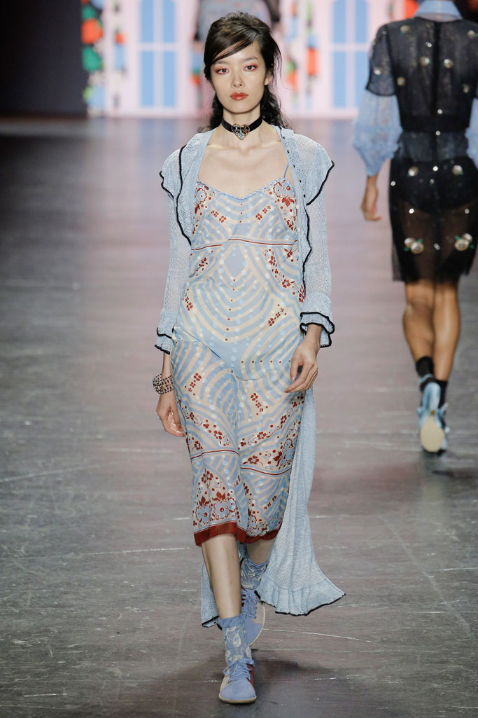 Anna Sui 2017春夏流行發布