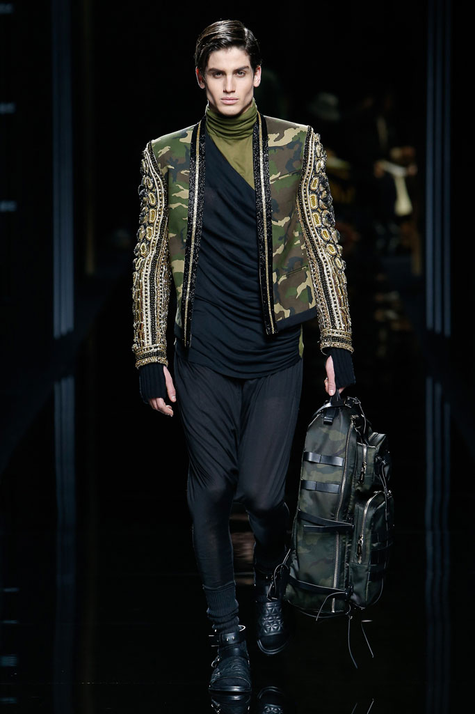 Balmain 2017秋冬男裝流行發布
